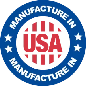 USA made badge